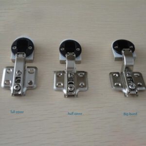 Soft-Close Hinges Durable Strong Full Cover/ Half Cover / Big Bend Type Glass Hinges for Glass Display Cabinet Wine Door