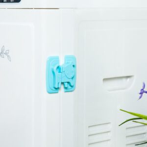 Home Refrigerator Freezer Door Lock Baby Care Locks Cartoon Shape Cupboard Door Lock Drawer Cabinet Safety Lock