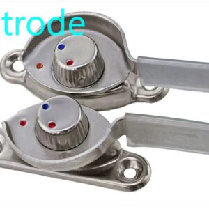 Left right long hook stainless steel window lock alloy door and window crest lock moving door and window lock 1Pcs