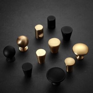 New Style Luxury Door Knobs Handles for Cabinet Kitchen Aluminum Alloy Furniture Handle Dresser Drawer Pulls Wall Hanging Hooks