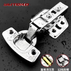 YUTOKO Series Hinge Stainless Steel Door Hydraulic Hinges Damper Buffer Soft Close For Cabinet Cupboard Furniture Hardware