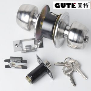 GUTE stainless steel Upscale door locks Indoor Ball Lock Mortise Kitchen and toilet spherical locks