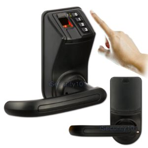 NEW Access Control LS911 Black LS9 Biometric Fingerprint Password Door Lock