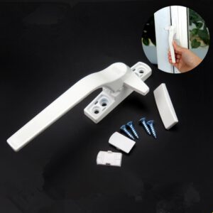 Thickened plastic steel door and window handle with lock For Double Glazing Aluminum alloy door handle window handle latch locks