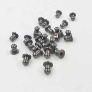 10Pcs/Set Solid Rivet Round Head Button Belt Screw Chicago Screw Button Studs Leather Craft Tool Accessories