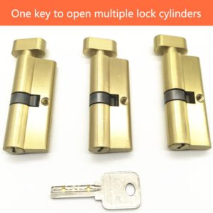 Extended interior door lock core universal small 70/80/90mm bedroom door wooden door handle lock core