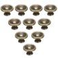 10pcs Antique Brass Knobs Handles Kitchen Bedroom Doors Cabinet Drawers Cabinet Knobs Furniture Hardware Tools