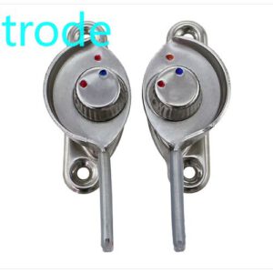 Left right long hook stainless steel window lock alloy door and window crest lock moving door and window lock 1Pcs